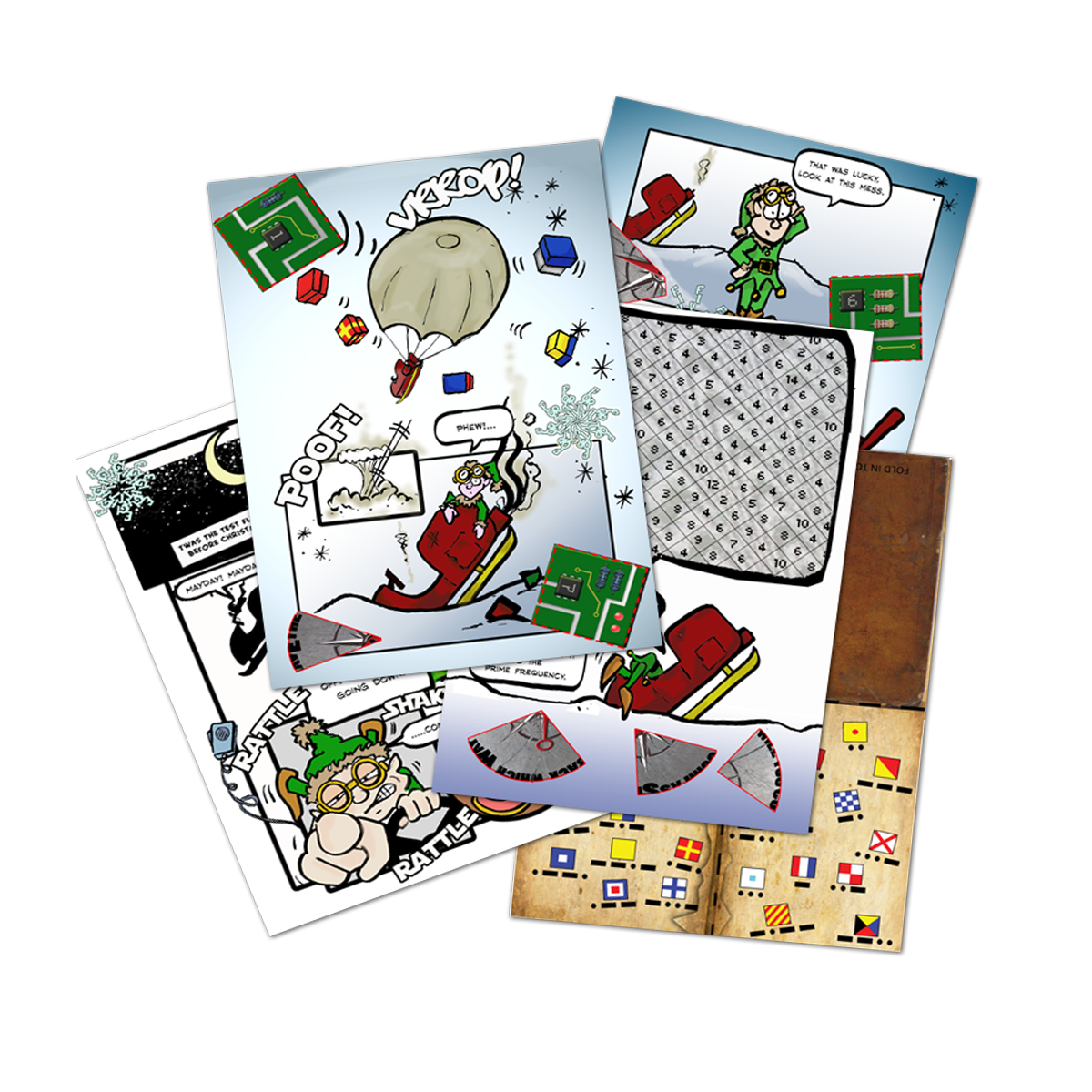 The Lost Sleigh - Print and Play Escape Game