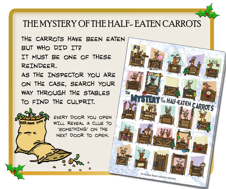 Mystery of the Half Eaten Carrot